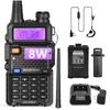Baofeng-рация Uv 5r, Radio De Caza, 1-10 км, Comunicador Profesional, 8 Вт, рация De Largo Alcance