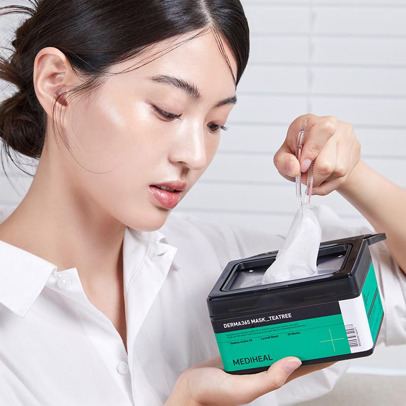 Mediheal Derma 365 Маска Чайное дерево 30 шт.