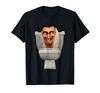 Skibidi Toilet Birthday Boy Speaker Cameraman TV Man T-Shirt