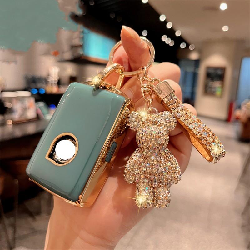 NEW TPU Car Remote Key Case Cover Shell Fob For Volvo S60 S90 XC40 XC60 T5 T6 T8 XC90 V60 V90 Polestar1 2 Keychain Accessories