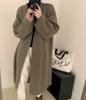 KOSY Women Knitted Long Cardigan Coats Autumn Winter Sweater Open Stitch Outerwear Elegent Causal Cardigan