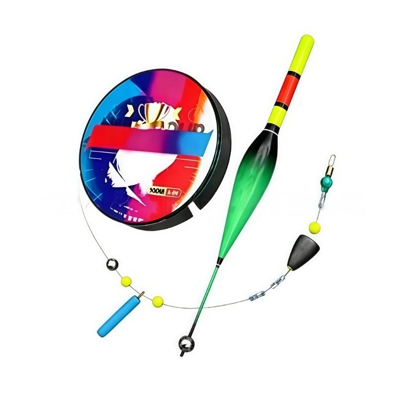 Automatic Bobber Fishing Line Set with Float for Anglers Easy Casting and Smooth Retrieval Fishing Tackle Accessories