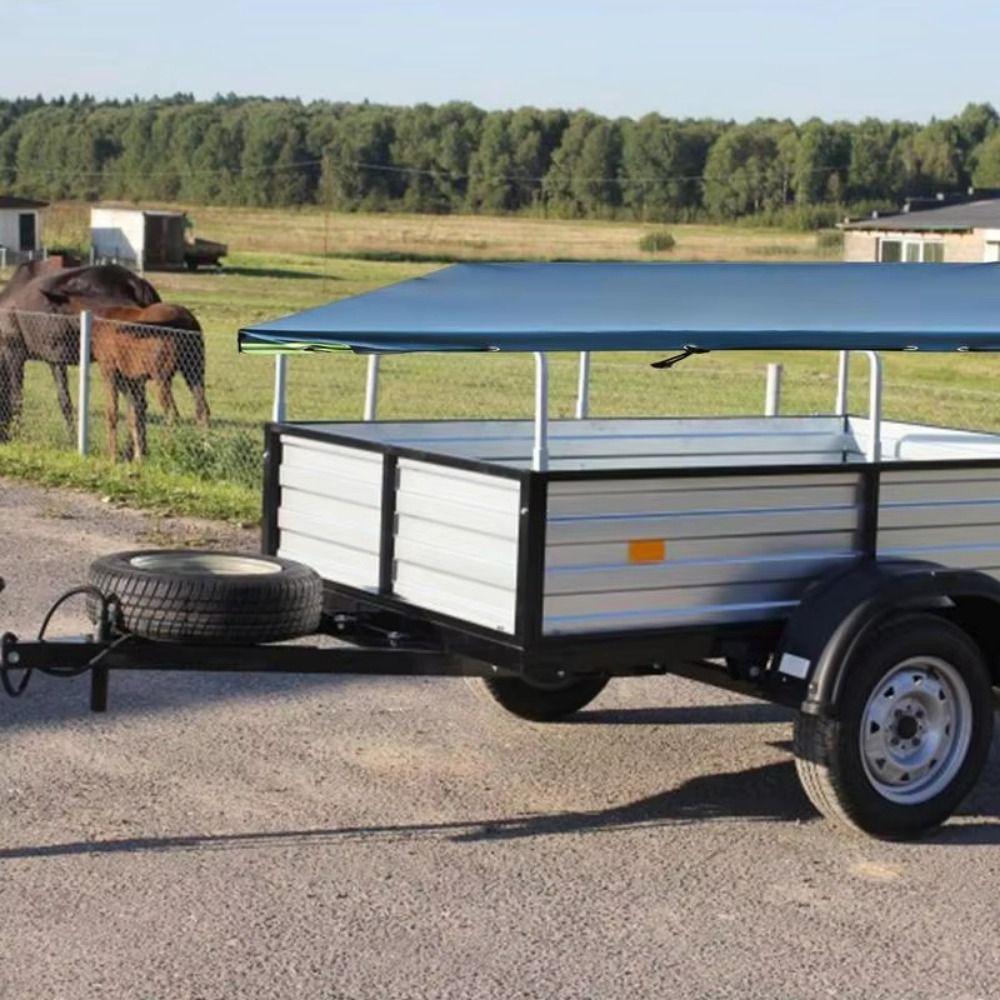 420D Oxford Truck Canopy Universal Trailer Tarp Durable Trailer Protective Cover Trailer Supplies