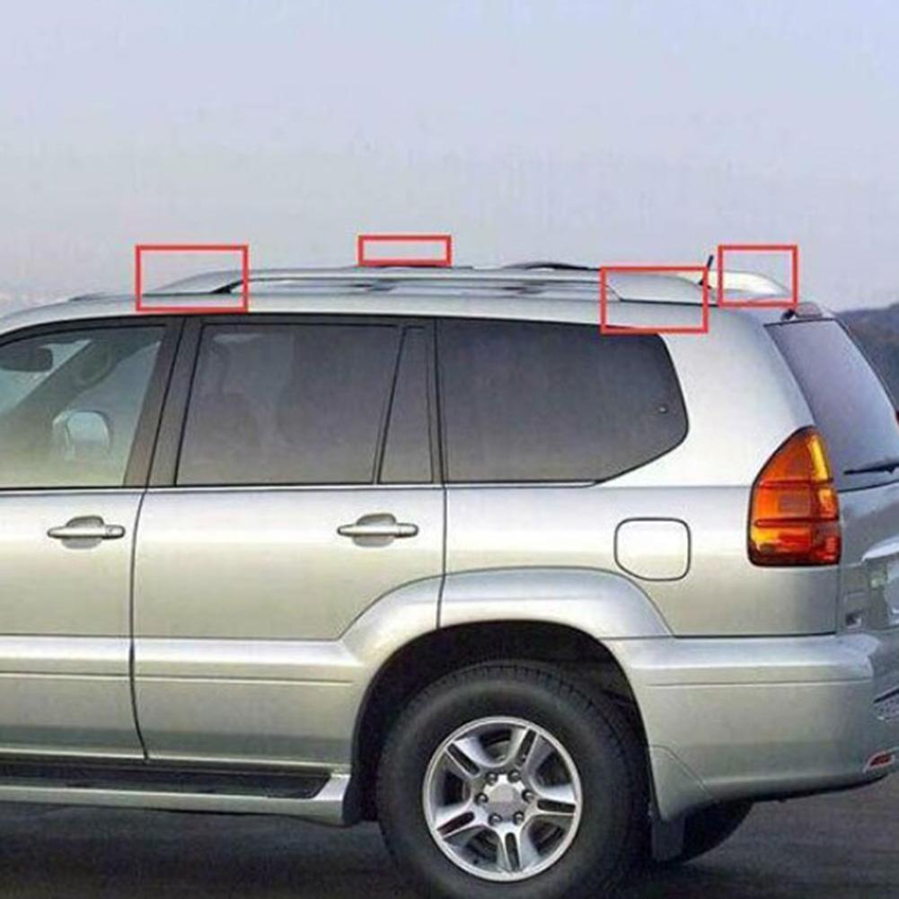 4 шт. багажник на крышу для Lexus GX470 сменные оболочки торцевая крышка торцевая крышка левая правая сменные оболочки