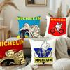 M-MichelinS T-Tyres Наволочка Плюшевая Ткань Мягкая Наволочка Двусторонняя Печать Чехол для Подушки Домашние Подарки