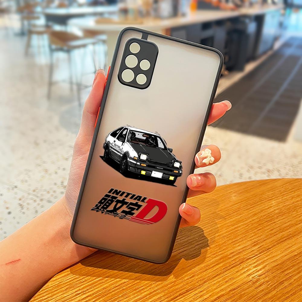 Чехол Japan Anime Initial D AE86 для Samsung Galaxy A70 A50 A30 A20s A10s A10 Note20 10 9 8 M62 M52 M51 M33 M32 M31 M30 M23 Ultra