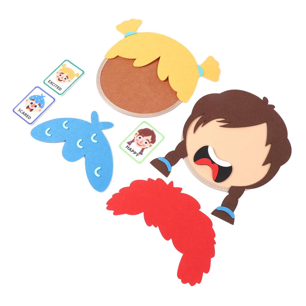 Social Emotional Learning Activities Toys Educational Preschool Learning Sensory Toy Funny Face Games for Children