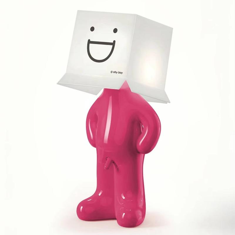 Креативный светодиодный ночник Claeted Naughty Boy USB Plug Unique Pleats Reading Lighting Спальня Прикроватная тумбочка Светильник Детский подарок