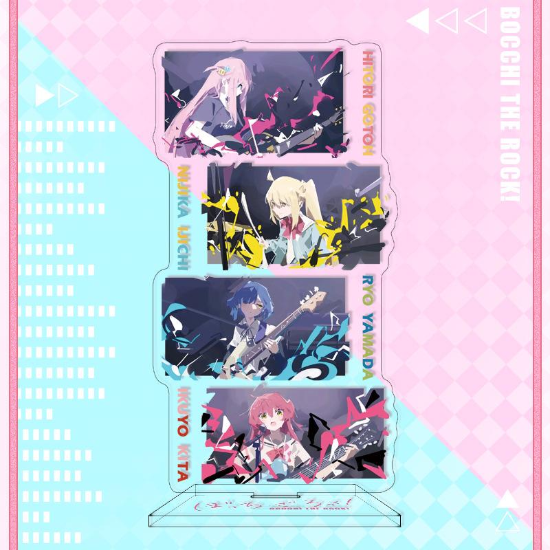 Подставка для модели аниме Bocchi The Rock Girls, Gotou Hitori Ijichi Nijika Yamada Ryo Kita Ikuyo, держатель для стенда