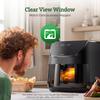 CHEFREE AF500 1700W 6.5L Air Fryer,with Smart Probe Thermometer,8-in-1 Cooking Modes