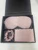 Drop-shipping  High-end Luxury Modern Woven Anti-Bacteria Gift Set 100% Mulberry Pure Silk 19 Momme Sleeping Mask Hair