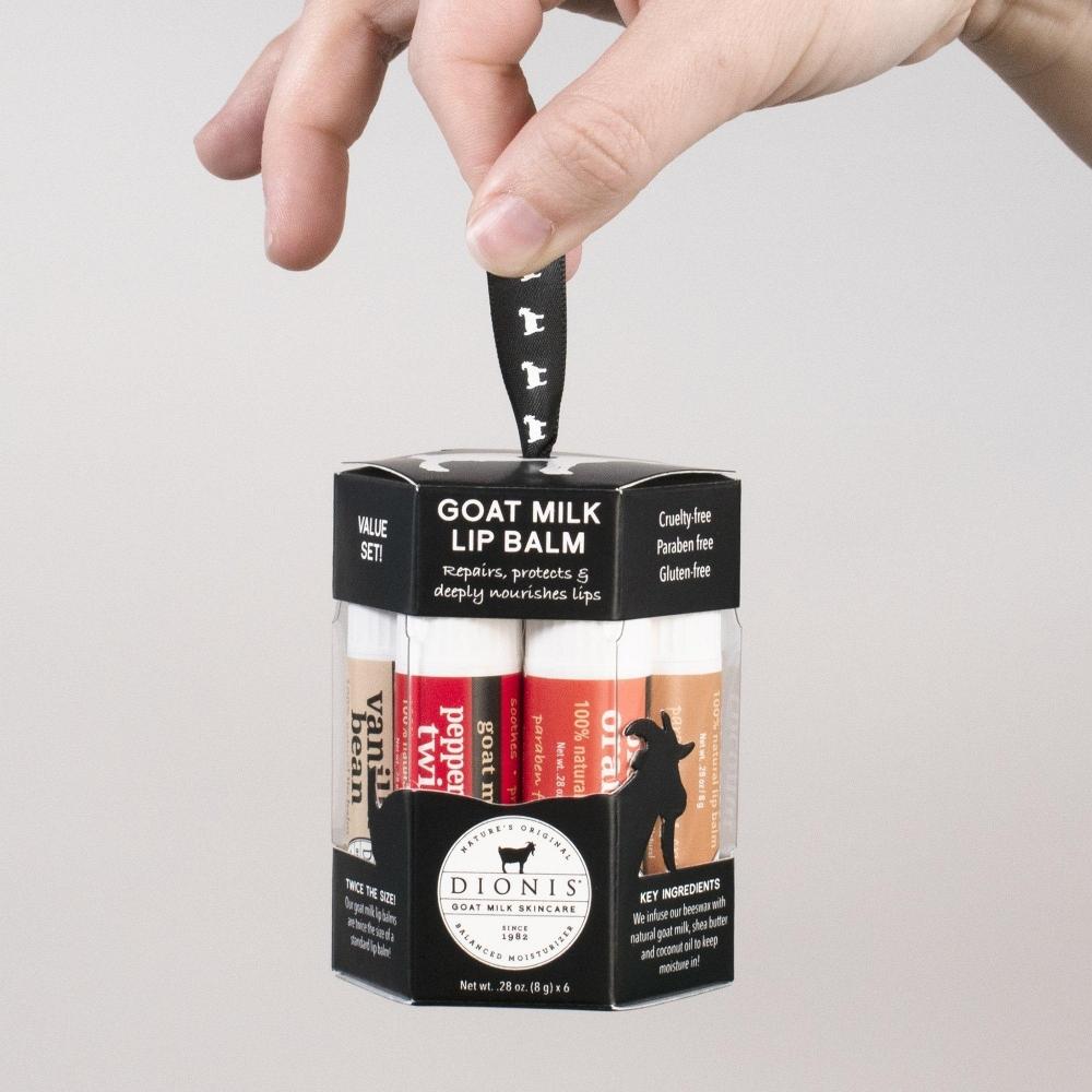 Набор бальзамов для губ Dionis Goat Milk