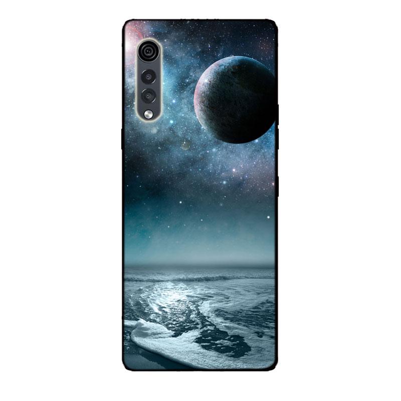 Для LG Velvet Чехол Черный Бампер Силиконовый ТПУ Мягкая Крышка Телефона Для LG Velvet 5G LM-G900 Чехол Мультяшный Funda Для LG Velvet Чехол