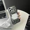 Крутой 3D Чехол для телефона с полым клыком для отвода тепла для iPhone 16 15 14 13 12 11 Pro Max Белый Противоударный Мягкий Силиконовый Чехол