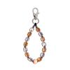 Cloud Love Beaded Heart Keychain - Women's Korean & Japanese Style