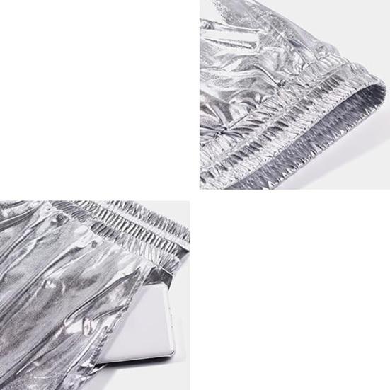 Men Shorts Elastic Drawstring Waist Casual Shorts with Pockets Solid Color Bright Color Loose Fit Shorts