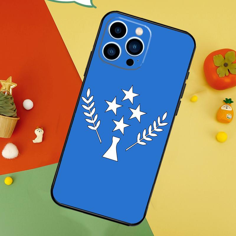 Kosrae Flag Phone Case For iPhone 17 Pro Max 16 14 13 12 11 15 Pro Max Plus 12 13 Mini 16e 17 Air Cover