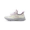 Li Ning Kids Sports Lifestyle Series Mesh Soft Comfortable Fashion Low-Top Casual Shoes Kids Sneaker Champagne-White YKCV088-2