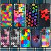 Забавный чехол-пазл для телефона Samsung Galaxy A02 A12 A21 A22 A32 A41 A42 A51 A71 A72
