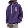 Men's Loose Printed Hooded Sweatshirt Men's Casual Fashion Sports Sweatshirt
