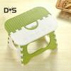 Пластиковый складной табурет с ручкой, портативный, легкий, прочный, для кемпинга, охоты, пикника, рыбалки, мини-складной стул-стремянка