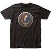 Grateful Dead Череп Логотип Унисекс Футболка Музыка Классика Концерт Группа Футболка Новая Черная