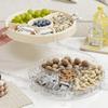 Большой поднос для фруктовых закусок Кухонный поднос для фруктов и сухофруктов