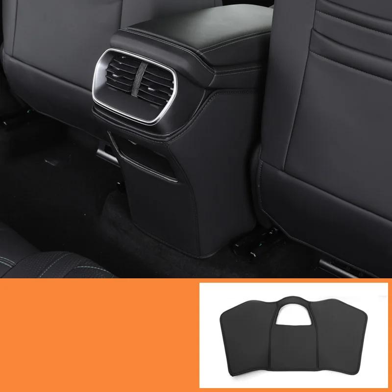 For BYD Sealion 7 2024 2025 Car Styling PU Leather Anti Kick Mat Pad Anti-kick Protector Mats Seat Back Protector Accessories