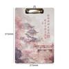 Document Holders Writing Pad Chinese Style A4 File Folder Clipboard  School Supplies