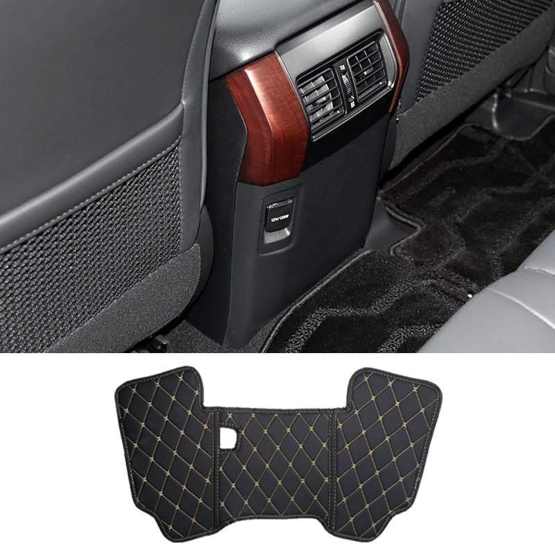 Seat Back Anti-Kick Mat Cover Anti-Dirty Pad Protection Cushion Decoration Interior Accessories For Land Cruiser Prado 150