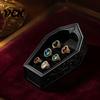 Unique Gothic Gift for Her Coffin-Shaped Jewelry Storage Box, 3D Printed Mini Casket Ring Shelf Crystals Trinket Holder, Halloween Spooky Desk