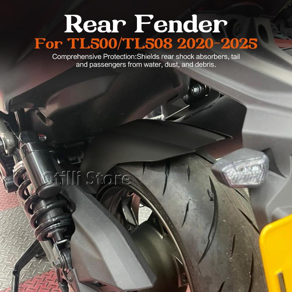 Motorcycle New Mudguard Rear Fender Wheel Hugger Mudflap Splash Guard Cover Protector for SYM Maxsym TL508 TL500 TL 508 500