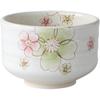 Matcha X Modern Sakura Design Tea Mino Made In Japan Ale-net Bowl, 11.5 H7.8cm, (Green), Ceremony, Ware,
