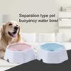Cat Bowl Large Capacity Smooth Edges Non-slip Stable Structure Pet Cat Dog Water Bowl Container Pet Supplies