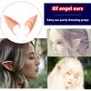 Поддельные ушки феи латекс вечеринка Хэллоуин реквизит костюм украшение 1 пара ангельские ушки эльфа косплей ручная работа