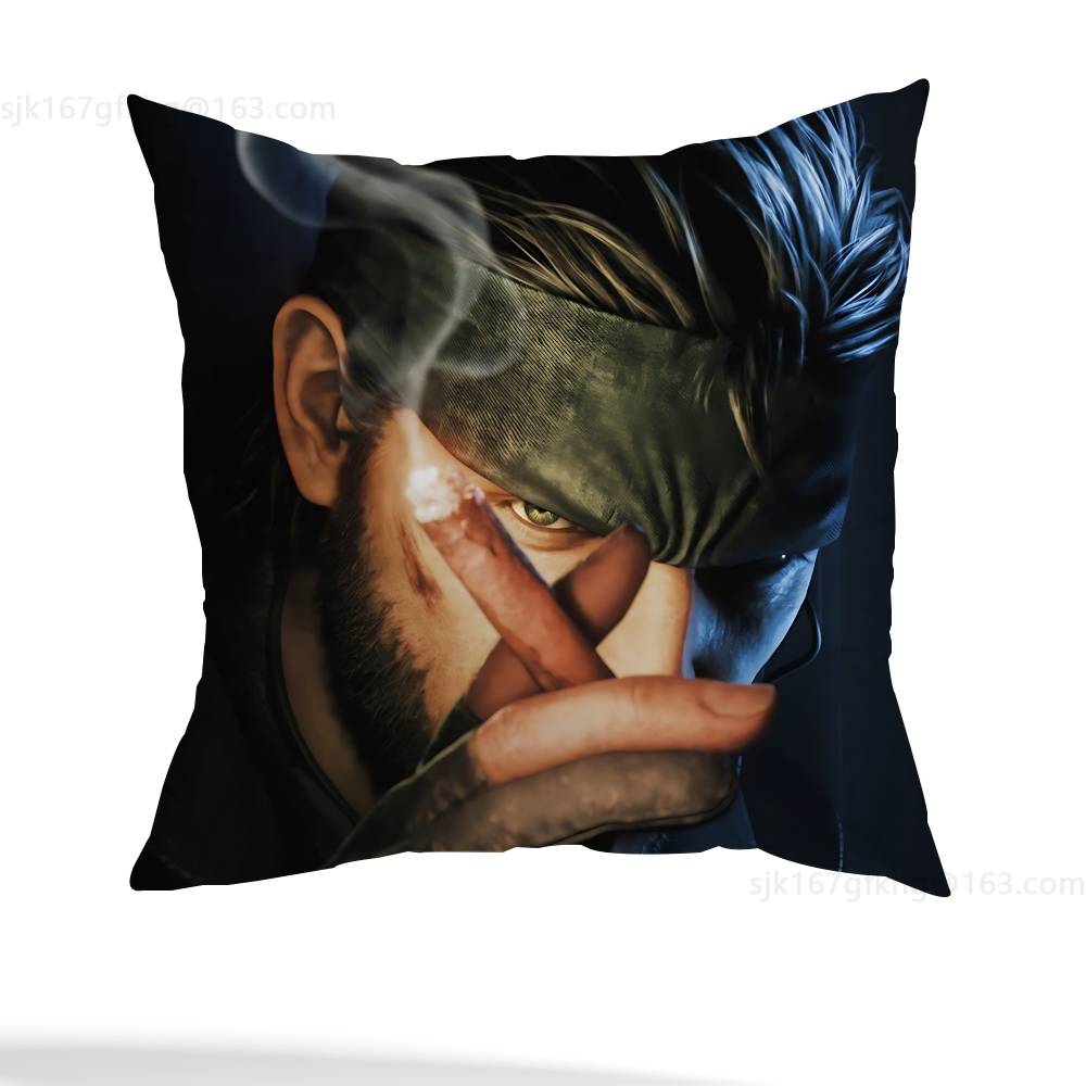 M-Metal Gear Solid Райден наволочка повседневный стиль украшение, подходит для домашнего декора (исключая наполнитель)