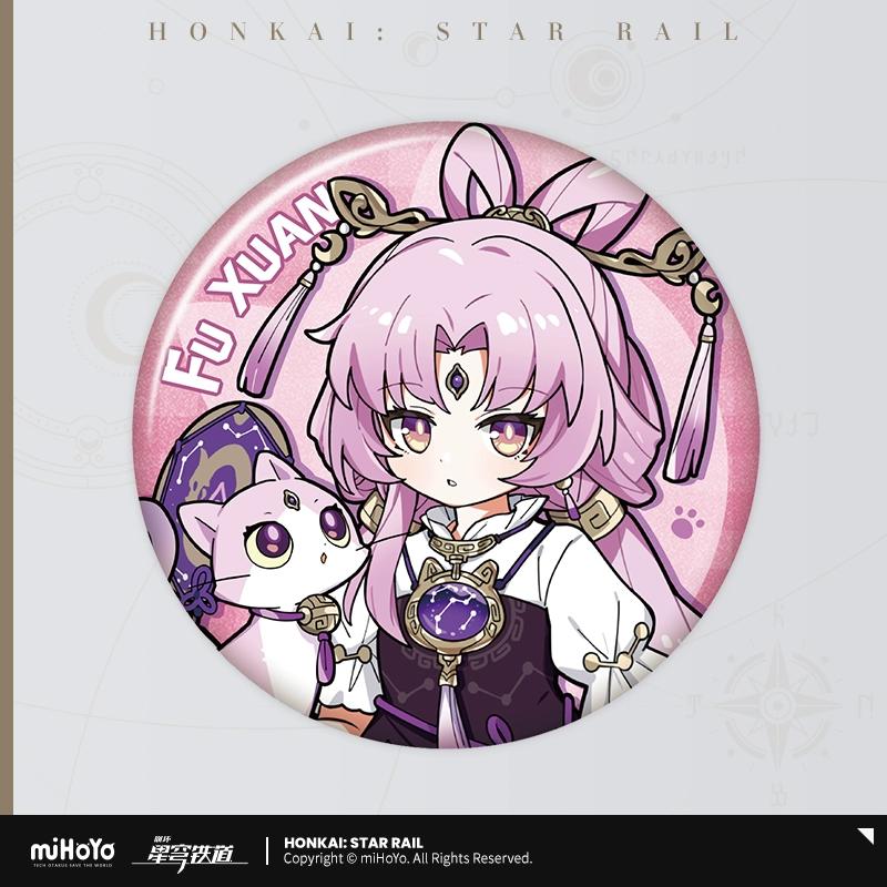 Sunsyea Honkai Star Rail Официальный мерч miHoYo Оригинальный Аутентичный XBDMM Серия 2 Акриловый стенд Значок Брелок Дань Хэн Аргенти