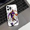 Чехол для телефона L-Lebron James 23 для iPhone 17,16,15,14,13,12,11 Plus,Pro Max,XS, Мягкий силиконовый черный чехол