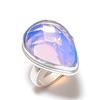 Opal Gemstone Handmade 925 Sterling Silver Gift Jewelry Ring Size 6 Y6a49