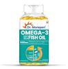 DR. MOREPEN Рыбий жир Омега-3 с 300 мг ЭПК и ДГК | 500 мг | Высококонцентрированный рыбий жир 60 мягких капсул (Пакет из 1)