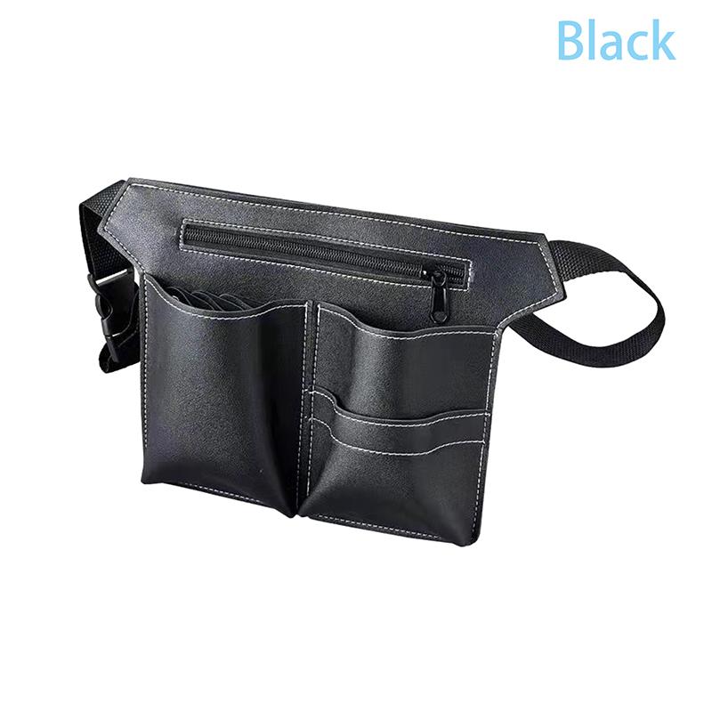 Hair Scissor Bag Clips Comb Case Hairdressing Barber Holster Bags Holder Tool Salon Waist Pack Belt Pu Leather Bag