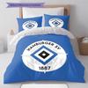 Постельное белье с принтом Hamburger SV Комплект с одеялом Пододеяльник Наволочка Домашний Декор Подарок на День Рождения (1 пододеяльник + 2 наволочки, без наполнителя)