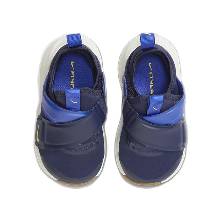 Nike Flex Advance Легкие Удобные Нескользящие Прочные Низкие Кроссовки для Ходьбы Детская Обувь Синий Белый CZ0188-405