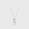 Sensual Raw Silver Necklace JDSNT5F83XX
