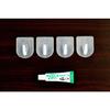 KOKUBO Industries Pitakko Wallpaper Hooks (Small / Pack of 4) 500g Weight Capacity (Semi-Transparent / Removable Adhesive) Small Item Wall Hooks, Adhe