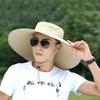 Nylon Mesh Fisherman Hat Wide Brim Hiking Cap Simple Sun Hat  Fishing