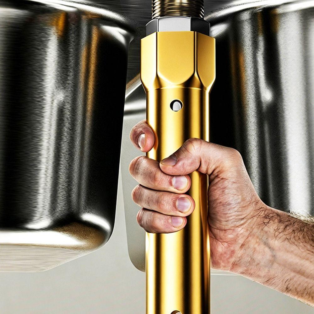 Double-headed Sink Installer Tool Anti Rust Plumbing Repair Wrench Gifts Hex Sleeve Spanner