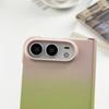 for 18 Ultra Gradient Double Color Matte Case for Ultra 18 fold Frosted Hard PC Shockproof Slim Cover