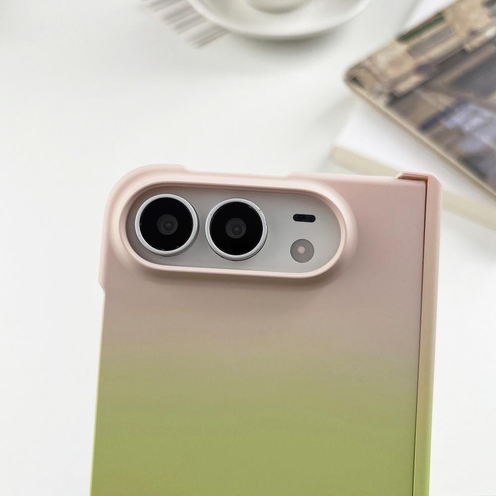 for 18 Ultra Gradient Double Color Matte Case for Ultra 18 fold Frosted Hard PC Shockproof Slim Cover