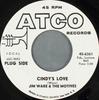 7-дюймовая пластинка JIM WARE & THE MOTIVES - Cindy's Love 456361PROMO ATCO Records 1965 US Рок Б/У